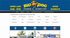 Desktop Screenshot of bigdogpawn.com